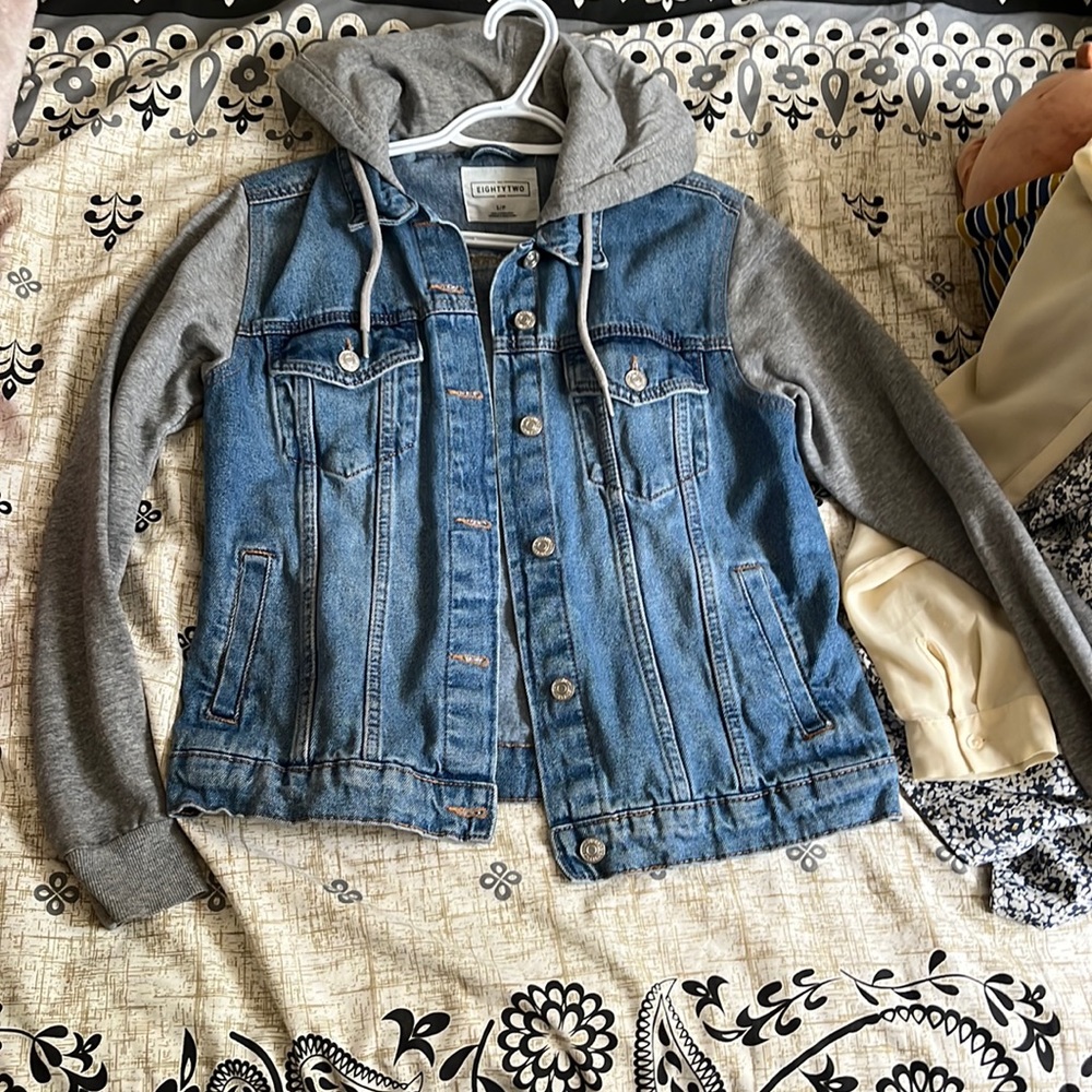 Denim Hoodie Jacket